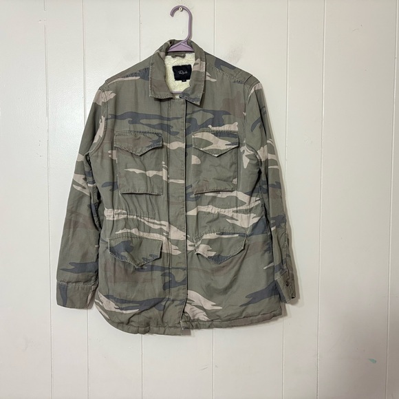 Rails Whitaker Camo Utility Jacket Sage Green Size M With Flaws - Picture 2 of 13
